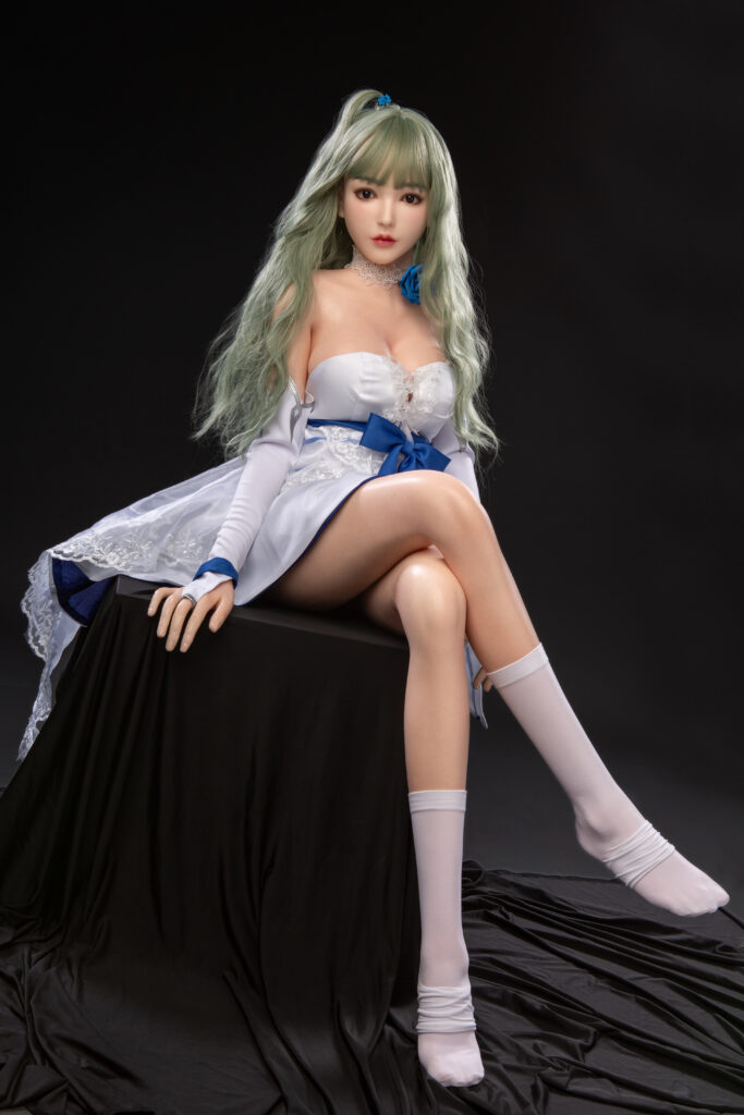 Fealty Green Hair Realistic Silicone Head Sex Doll VSDoll