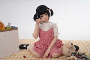 Shizuku Japanese Flat Chest Mini Sex Doll Vsdoll