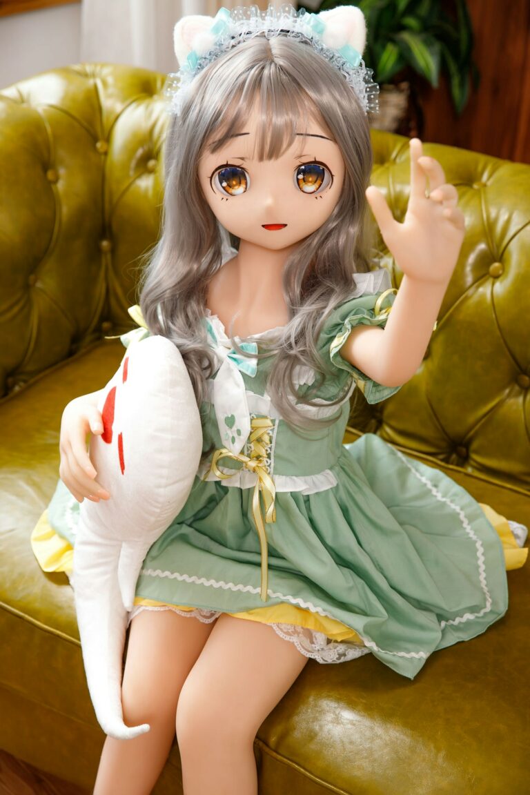 Akina Mini Anime Sex Doll With Pvc Head Vsdoll