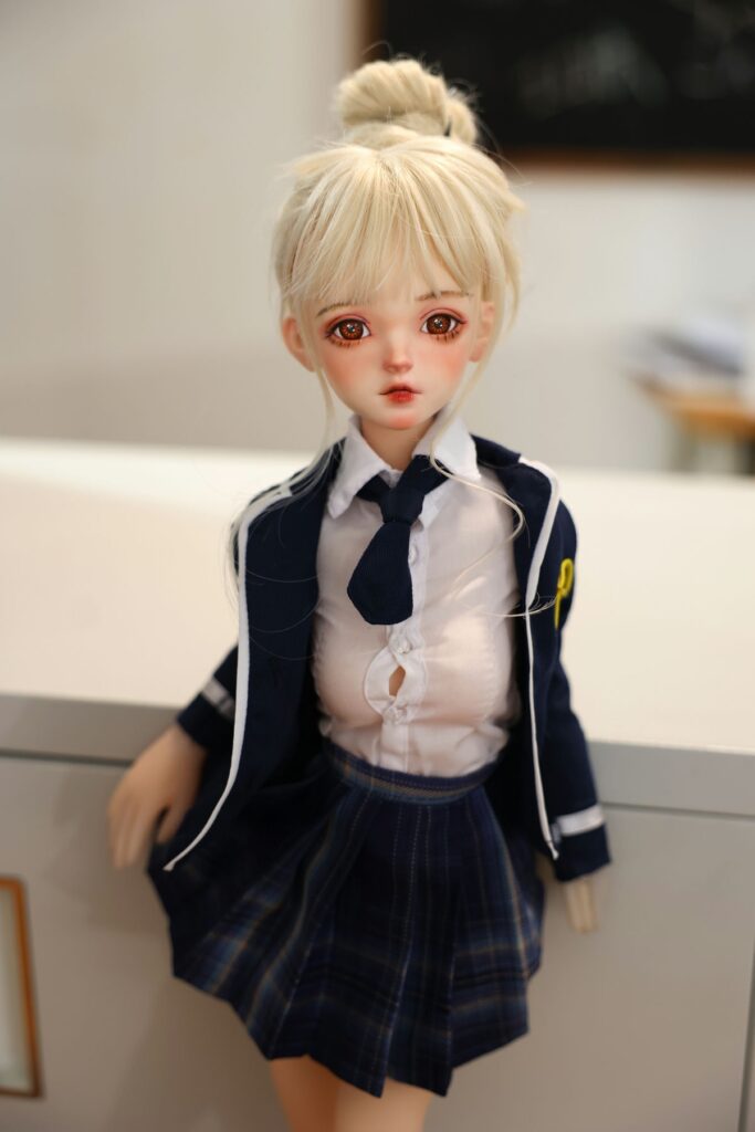 Fifi Ft Cm Blonde Tiny Sex Doll With Bjd Head Vsdoll