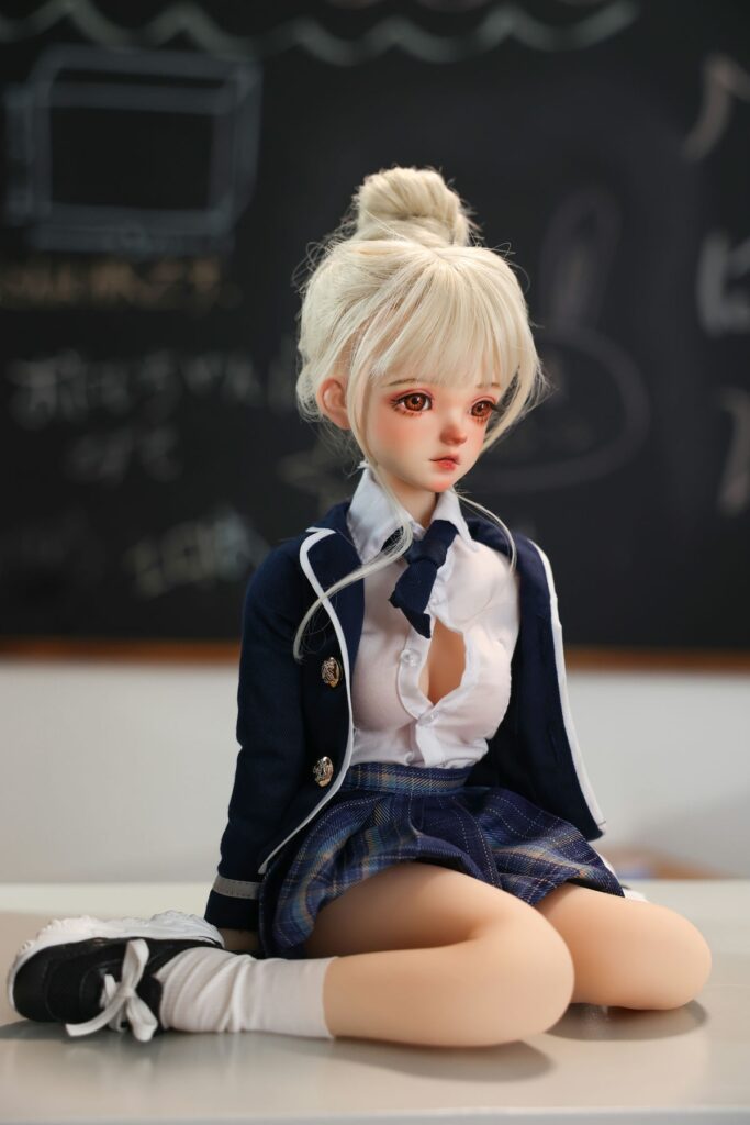 Fifi Ft Cm Blonde Tiny Sex Doll With Bjd Head Vsdoll