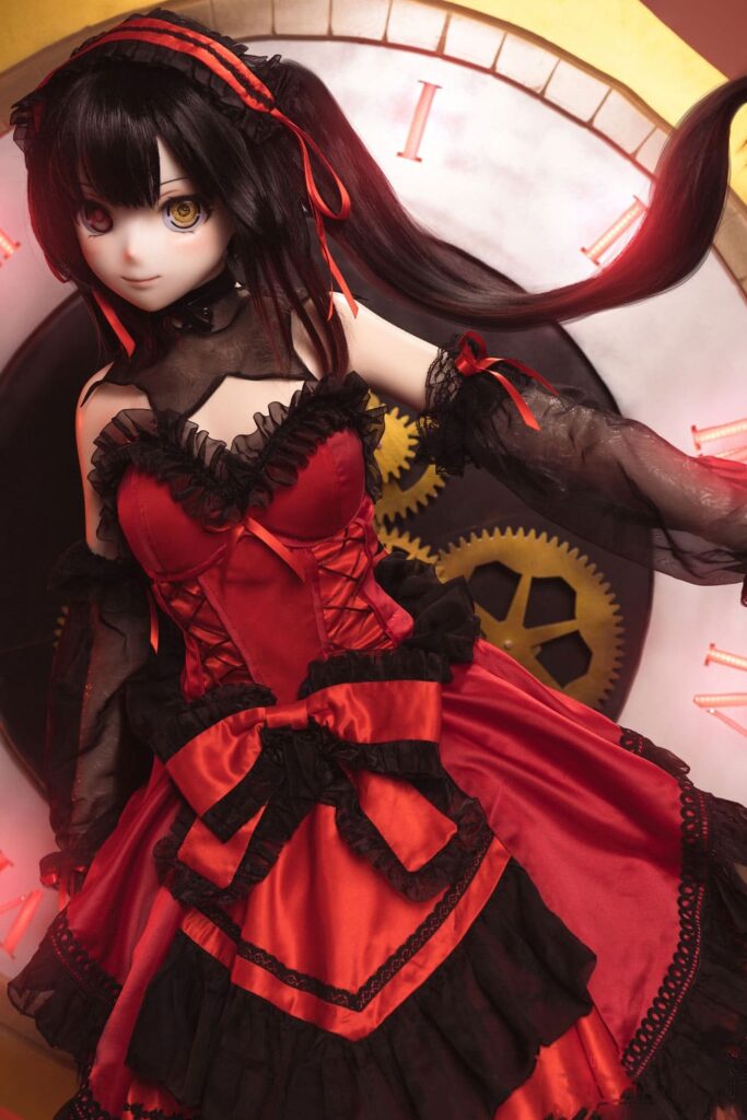 Tokisaki Kurumi Date A Live Celebrity Big Breast Anime Sex Doll VSDoll