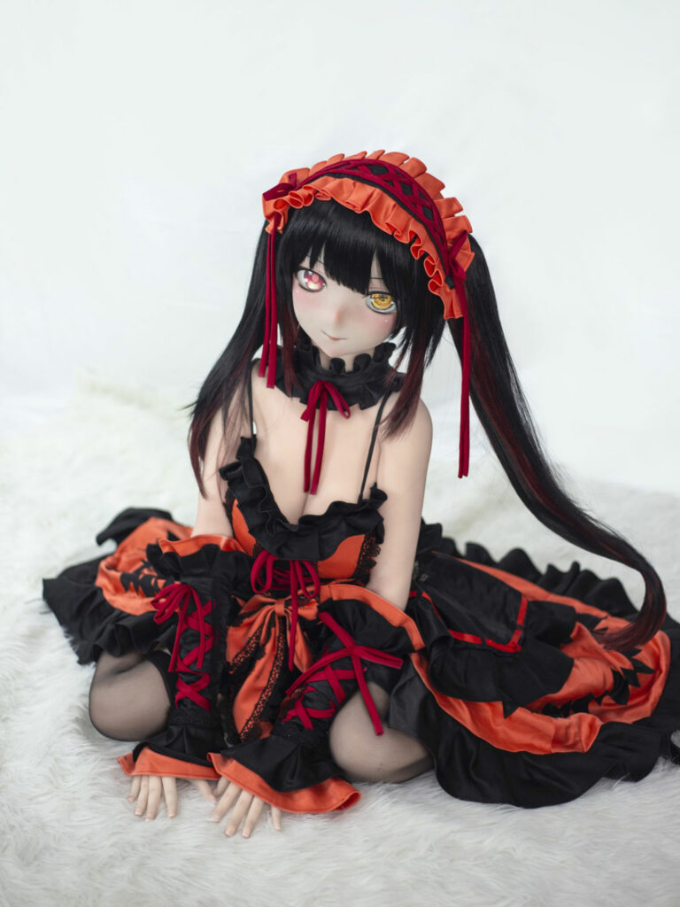 Tokisaki Kurumi Date A Live Big Breast Anime Sex Doll With Pvc Head