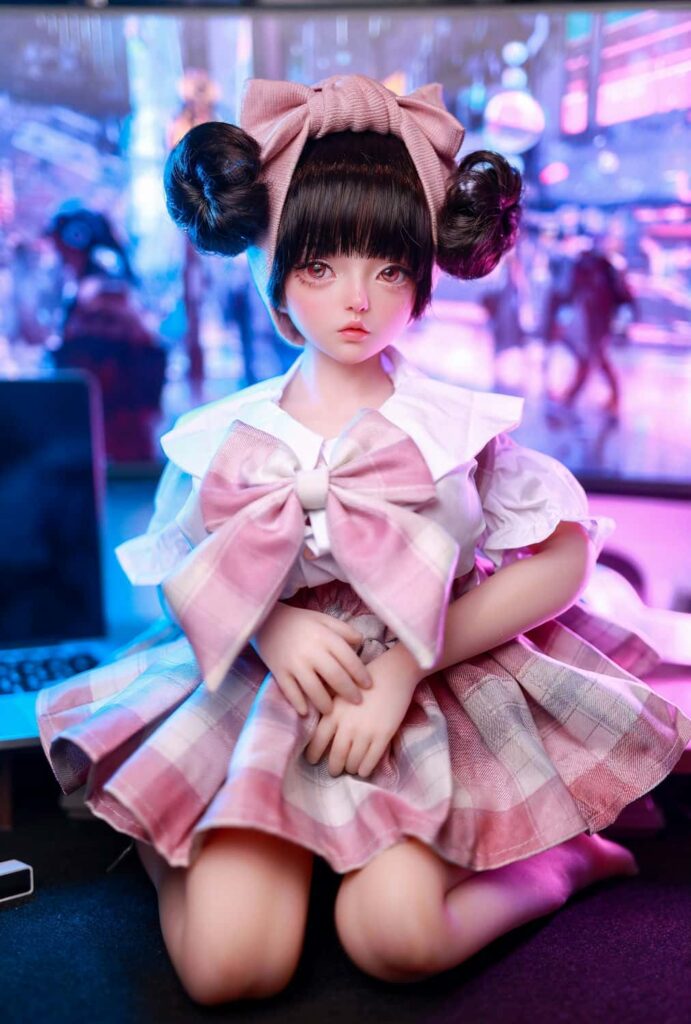 Hisa 2ft10 88cm Japanese Cute Mini Sex Doll With BJD Head VSDoll