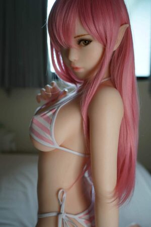 Phoebe - Pink Hair Mini Sex Doll