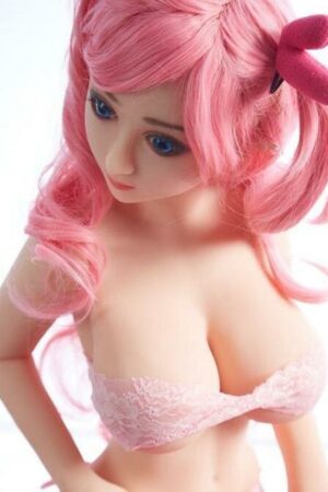 Kohana - Mini Boneca do Amor de Cabelo Rosa Japonês