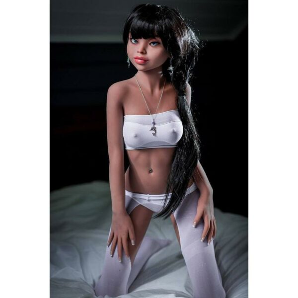 Canva - Black Hair Beauty Realistic Mini Sex Doll- Realista Sex Doll - Custom Sex Doll - VSDoll