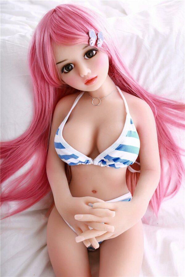 Denika - Boneca Pequena Pequena de 68cm - Boneca Sexual Realista - Boneca Sexual Personalizada - VSDoll