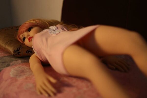 Mandy - 100 cm (3'3'') Mini Ultra Real-Feel Sex Doll - Redo att skickas i USA-VSDoll Realistisk sexdocka