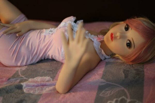 Манди - 100 см (3'3") Мини кукла за секс с ултра реално усещане - готова за доставка в САЩ-VSDoll Реалистична секс кукла