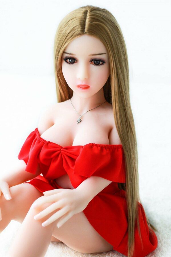 Veda - miniatuur TPE Doll - realistische sekspop - aangepaste sekspop - VSDoll