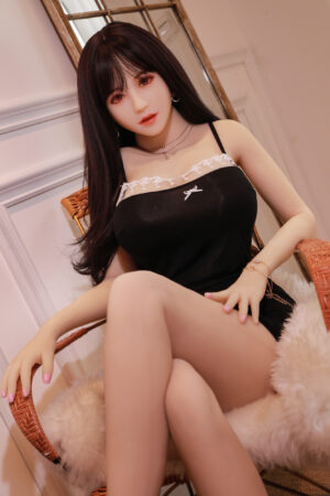 Rosa - Muñeca sexual japonesa de pelo negro