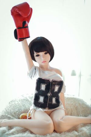Cathy - Mini poupée sexuelle japonaise aux cheveux courts