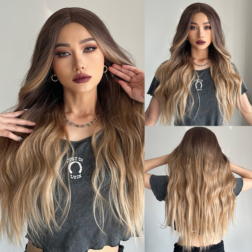 Long Brown To Blonde Wavy Wig For Sex Doll 1 Realistic Custom Sex Doll Store ️ Vsdoll Best