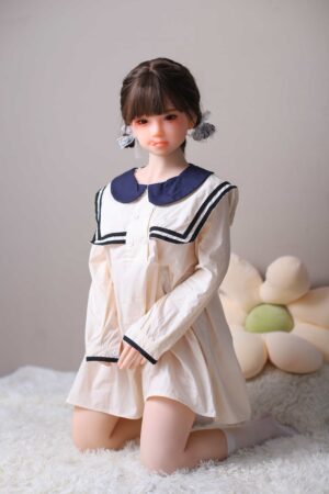 Juun - Mini muñeca sexual japonesa linda con mentón móvil