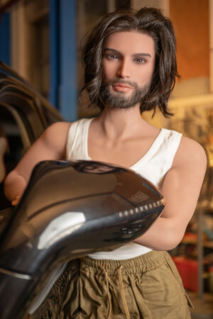 Rohan - Belle poupée sexuelle masculine avec tête en silicone