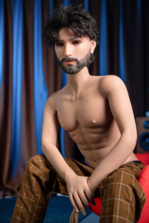 Ernest - Vysoká mužská sexuální panenka se silikonovou hlavou