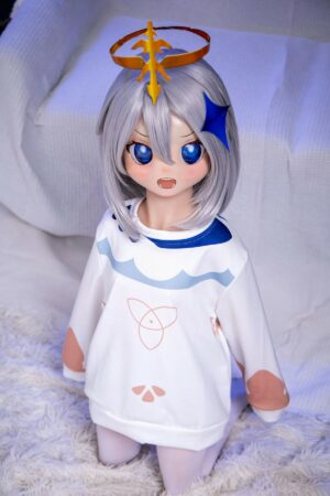 Paimon - Genshin Anime Mini Sex Doll with PVC Head