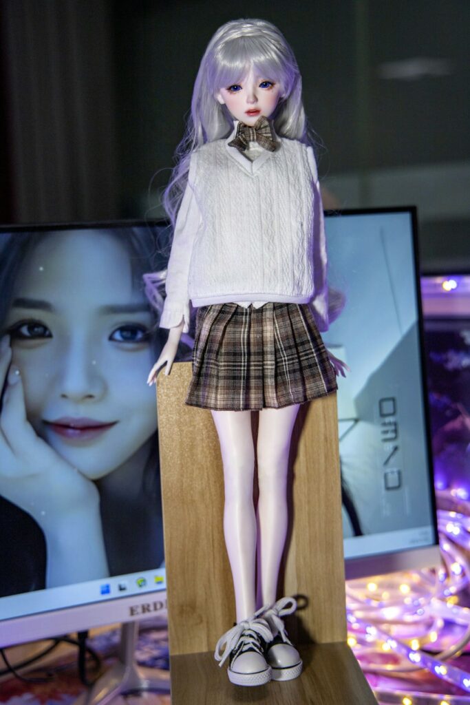 Freda 1ft7(50cm) Sweet Tiny Sex Doll with BJD Head VSDoll