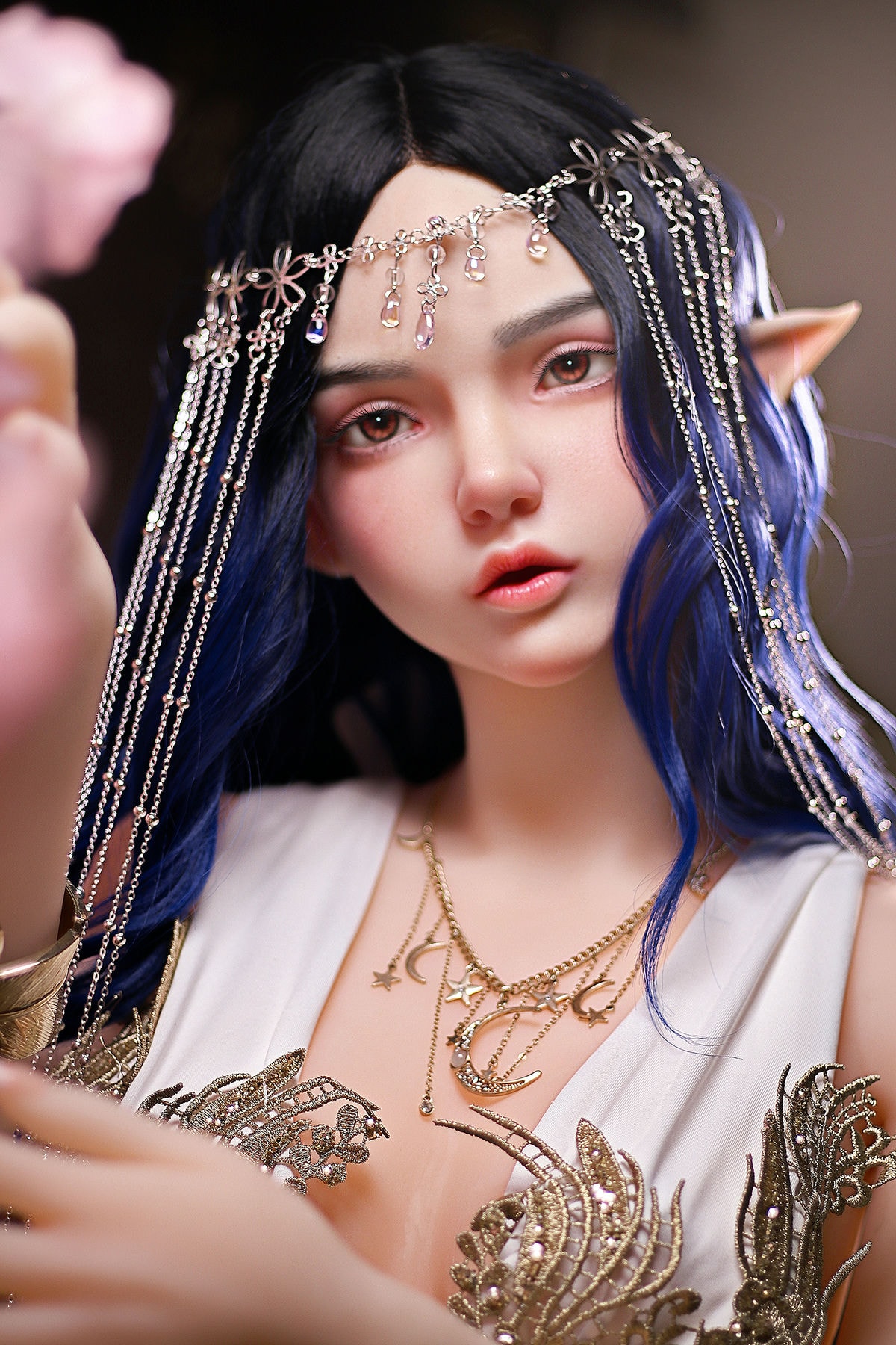 Hattie - Elf Sex Doll with Oral Structure Silicone Head