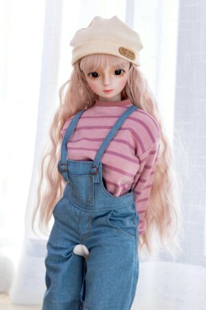 Miriam - Petite poupée sexuelle blonde de 1 cm avec tête BJD
