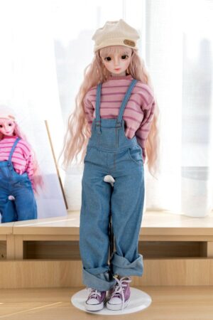 Miriam – 1ft7(50cm) Blonde Tiny Sex Doll With BJD Head