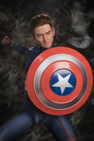 Bertrand - Captain America mannelijke sekspop