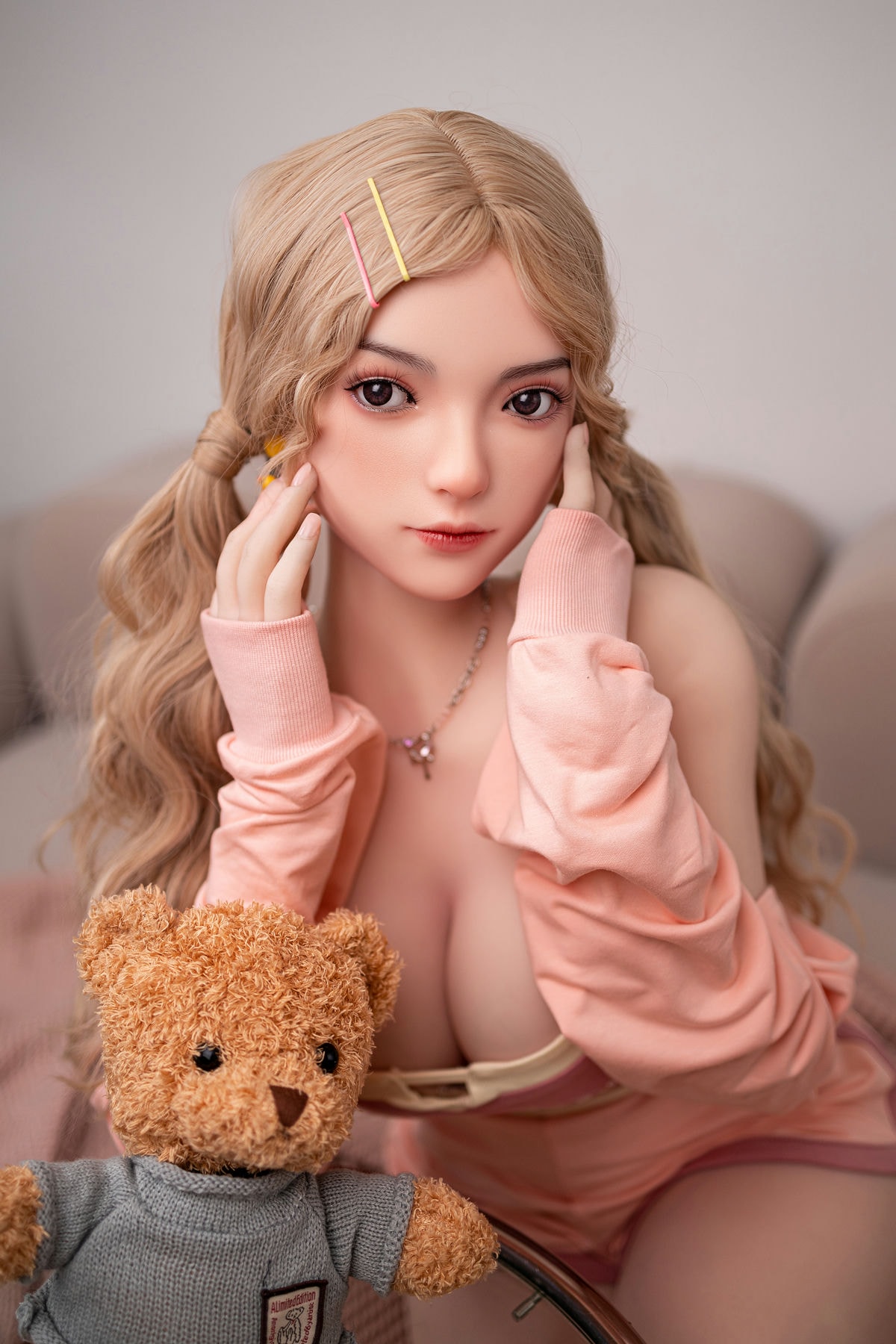 Giada - Blonde Sex Doll with Silicone Head