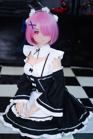 Ram - Re Life σε έναν διαφορετικό κόσμο από το zero Celebrity Anime Sex Doll