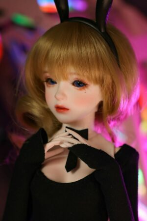 Lila – 1ft7(50cm) Bunny Figure Sex Doll With BJD Head  – US Stock