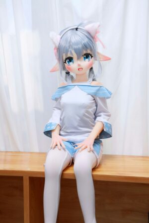 Yukiko - 2tf9 (85 cm) Drobná anime sexuálna bábika s PVC hlavou