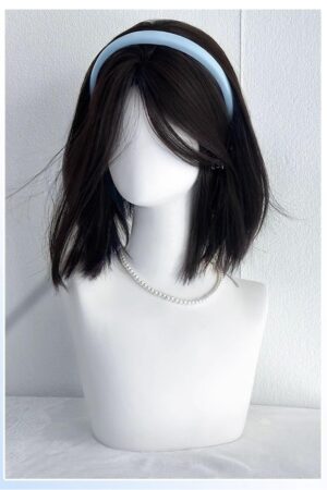 Petite Sex Doll Wigs - JK Style Wig with Curtain Bangs