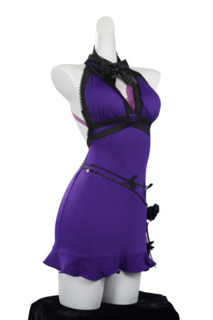 Sex Doll Cosplay Outfit - Final Fantasy Tifa Purple Dress