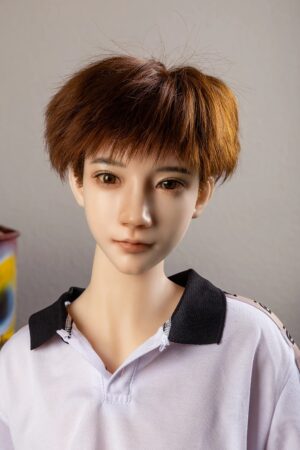 Jasper - Short Male Sex Doll with Realistic Silicone Head For Gay 4’5”/135cm