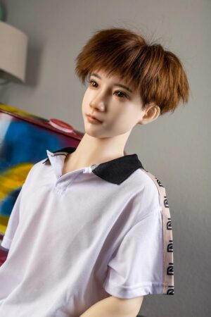 Jasper - Short Male Sex Doll with Realistic Silicone Head For Gay 4’5”/135cm