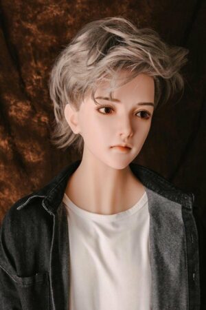 Ming -  Handsome Male Sex Doll with Silver Short Hair 5ft5/165cm
