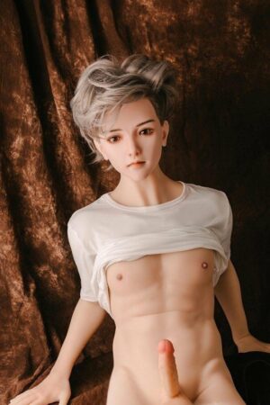 Ming -  Handsome Male Sex Doll with Silver Short Hair 5ft5/165cm