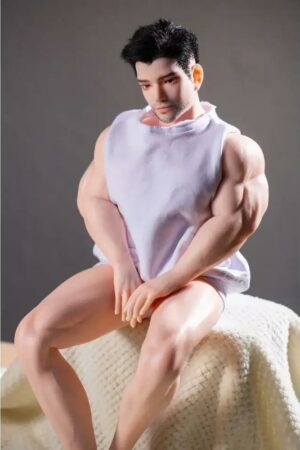 Qiangge - Small Male Sex Doll for Gay Full Silicone 2’0”/61cm