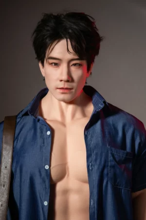 Ren - Full-Size Asian Muscle-Built Male Sex Doll with ROS Full Silicone 5ft9/175cm