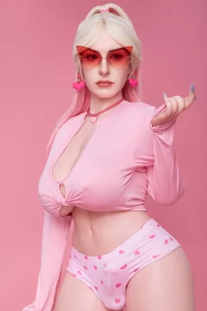 Gaga - Curvy Shemale Lesbian Sex Doll with Big Breasts