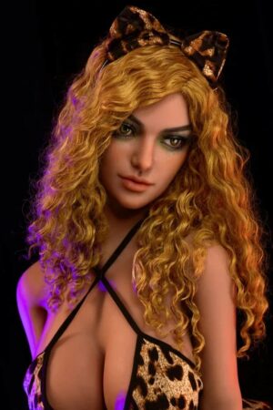 Vyla - Busty Sex Doll with Sexy Leopard Print Suit