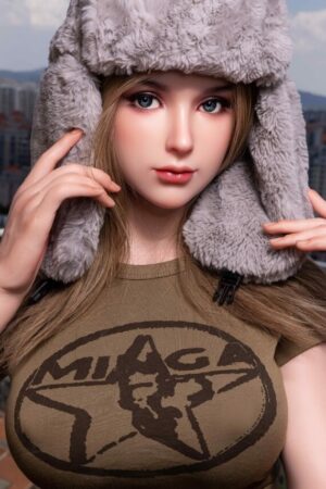 Jamya - Blonde Sex Doll with Silicone Head