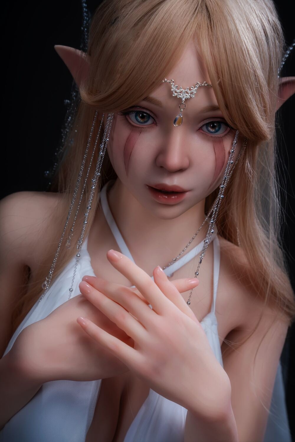 Sykes - Hybrid Elf Sex Doll with Silicone Head