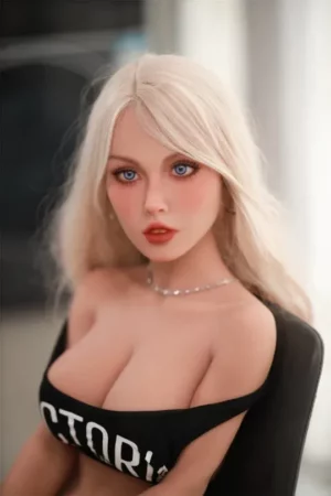 lrmy - Blonde Lifelike Torso Sex Doll with Head