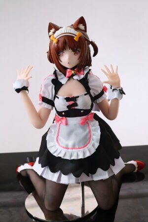 Nekopara Azuki - 2ft1(65cm) Cosplay Silicone Sex Doll  with BJD Head