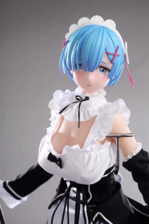Rem – 2ft1(65cm) Seamless Action Hentai Figure with BJD Head