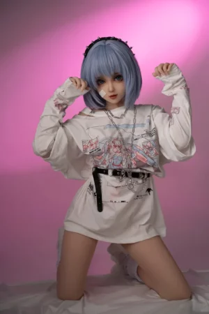 Keli - Anime Sex Doll Full Body with Blue Hair- EU Stock