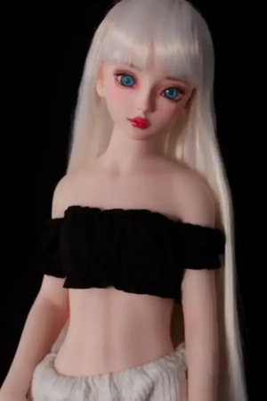 Gilfillan - 1ft11(60cm) Cute Small Sex Doll Slive Hair
