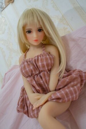 Breeze - 2ft6(80cm) Tiny Sex Doll with Long Blonde Hair