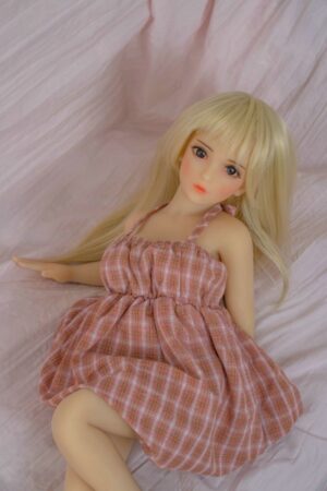 Breeze - 2ft6(80cm) Tiny Sex Doll with Long Blonde Hair